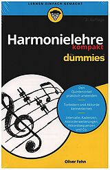 Kartonierter Einband Harmonielehre kompakt für Dummies von Oliver Fehn