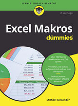 Kartonierter Einband Excel Makros für Dummies von Michael Alexander