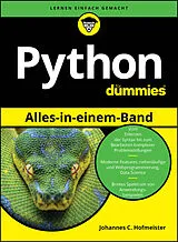 Kartonierter Einband Python Alles-in-einem-Band für Dummies von Johannes C. Hofmeister