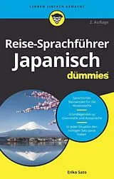 Kartonierter Einband Reise-Sprachführer Japanisch für Dummies von Eriko Sato