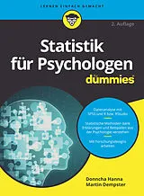 Kartonierter Einband Statistik für Psychologen für Dummies von Donncha Hanna, Martin Dempster