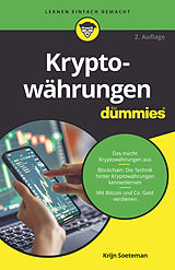 Kartonierter Einband Kryptowährungen für Dummies von Krijn Soeteman