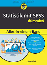 Kartonierter Einband Statistik mit SPSS für Dummies Alles in einem Band von Jürgen Faik