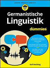 Kartonierter Einband Germanistische Linguistik für Dummies von Ralf Methling