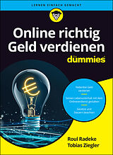 Kartonierter Einband Online Geld richtig verdienen für Dummies von Roul Radeke, Tobias Ziegler
