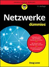 Kartonierter Einband Netzwerke für Dummies von Doug Lowe