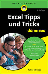 Kartonierter Einband (Kt) Excel Tipps und Tricks für Dummies von Rainer Schwabe