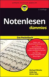 E-Book (epub) Notenlesen für Dummies Pocketbuch von Michael Pilhofer, Holly Day, Oliver Fehn
