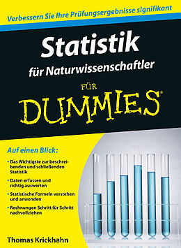 E-Book (epub) Statistik für Naturwissenschaftler für Dummies von Thomas Krickhahn