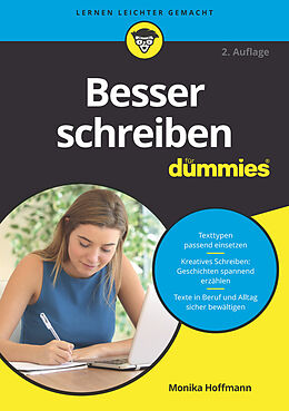 E-Book (epub) Besser schreiben für Dummies von Monika Hoffmann
