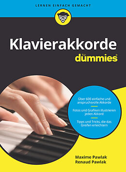 E-Book (epub) Klavierakkorde für Dummies von Maxime Pawlak, Renaud Pawlak