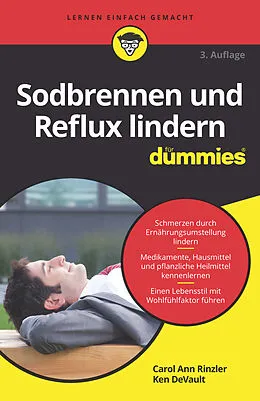 E-Book (epub) Sodbrennen und Reflux lindern für Dummies von Carol Ann Rinzler, Ken DeVault