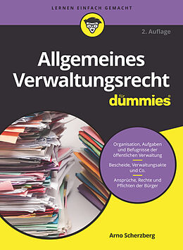 E-Book (epub) Allgemeines Verwaltungsrecht für Dummies von Arno Scherzberg