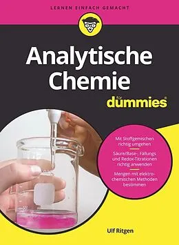 E-Book (epub) Analytische Chemie für Dummies von Ulf Ritgen