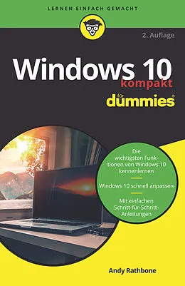 E-Book (epub) Windows 10 kompakt für Dummies von Andy Rathbone
