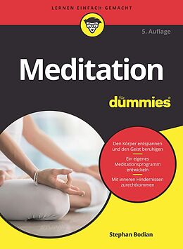 E-Book (epub) Meditation für Dummies von Stephan Bodian