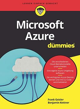 E-Book (epub) Microsoft Azure für Dummies von Frank Geisler, Benjamin Kettner