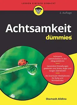 E-Book (epub) Achtsamkeit für Dummies von Shamash Alidina