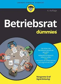 E-Book (epub) Betriebsrat für Dummies von Margarete Graf, Sigrid Britschgi