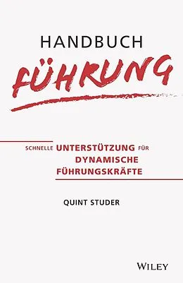 E-Book (epub) Handbuch Führung von Quint Studer
