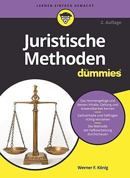 E-Book (epub) Juristische Methoden für Dummies von Werner König