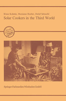 Kartonierter Einband Solar Cookers in the Third World von Klaus Kuhnke