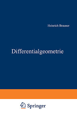 Kartonierter Einband Differentialgeometrie von Heinrich Brauner