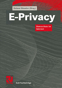 Kartonierter Einband E-Privacy von 