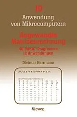 Kartonierter Einband Angewandte Matrizenrechnung von Dietmar Herrmann