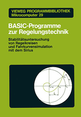 Kartonierter Einband BASIC-Programme zur Regelungstechnik von 
