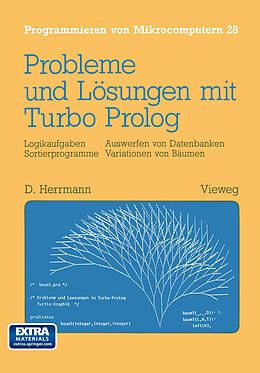 Kartonierter Einband Probleme und Lösungen mit Turbo-Prolog von Dietmar Herrmann