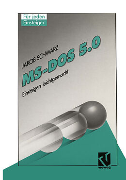 Kartonierter Einband DOS 5.0 von Jakob Schwarz