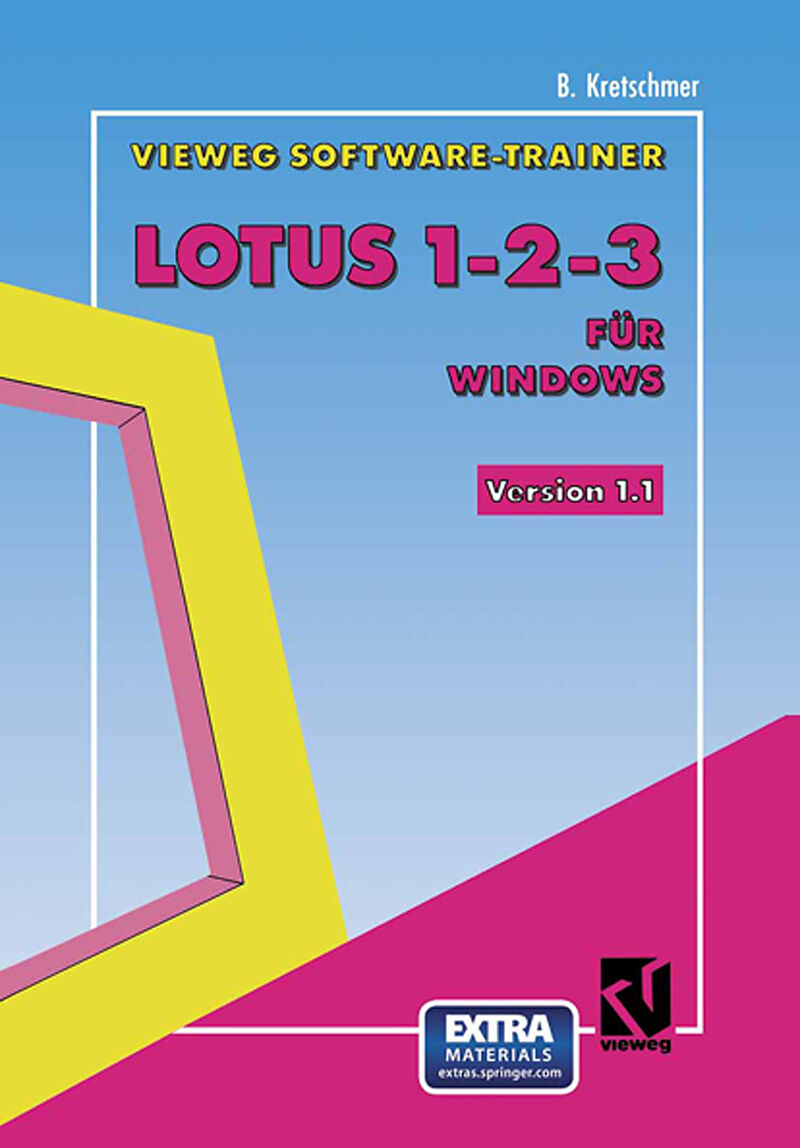 Vieweg-Software-Trainer Lotus 123 für Windows