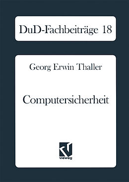 Fester Einband Computersicherheit von Georg Erwin Thaller
