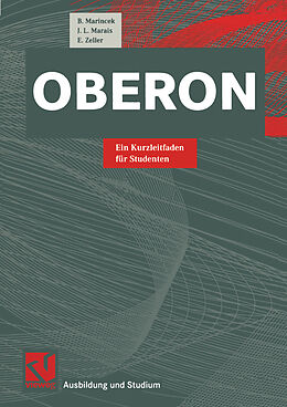 Kartonierter Einband Oberon von B. Marincek, J. L. Marais, E. Zeller