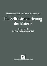 Kartonierter Einband Die Selbststrukturierung der Materie von Arne Wunderlin