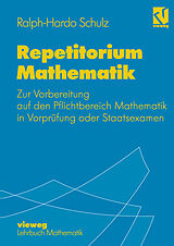 Kartonierter Einband Repetitorium Mathematik von Ralph-Hardo Schulz