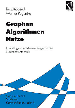 Kartonierter Einband Graphen Algorithmen Netze von Firoz Kaderali, Werner Poguntke