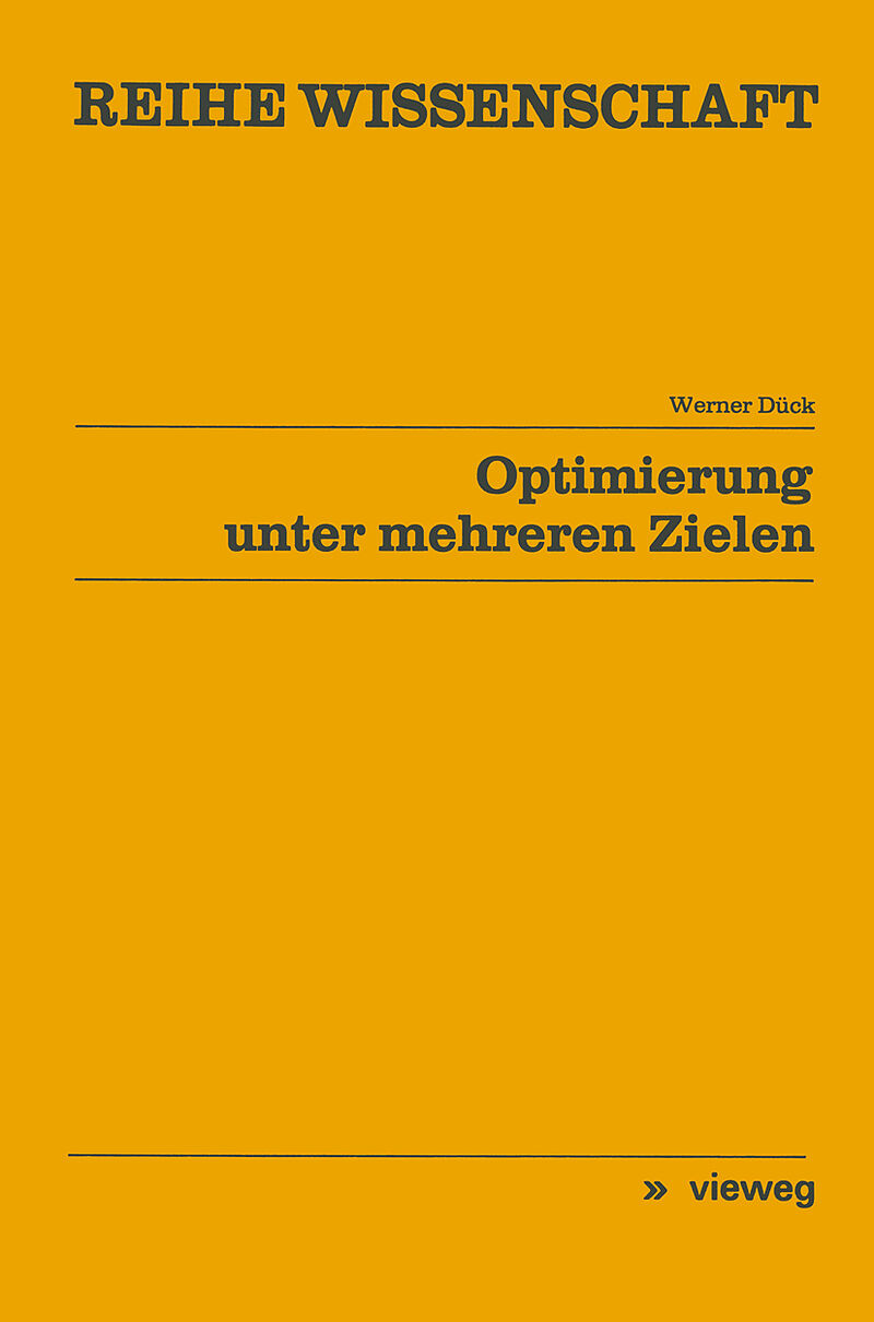 Optimierung unter mehreren Zielen