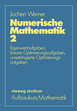Kartonierter Einband Numerische Mathematik von Jochen Werner