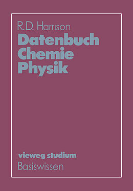 Kartonierter Einband Datenbuch Chemie Physik von 