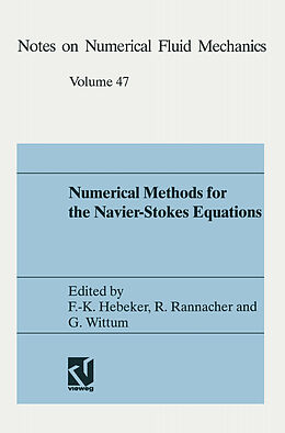 Kartonierter Einband Numerical methods for the Navier-Stokes equations von Friedrich-Karl Hebeker