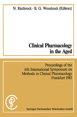 Kartonierter Einband Clinical Pharmacology in the Aged von 