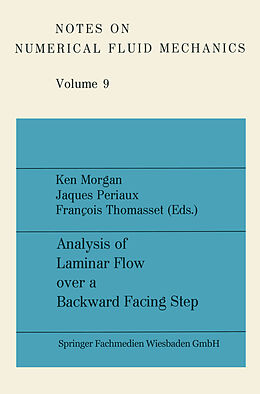 Kartonierter Einband Analysis of Laminar Flow over a Backward Facing Step von Ken Morgan, Jacques Periaux, François Thomasset