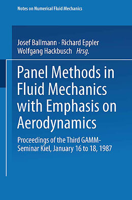 Kartonierter Einband Panel Methods in Fluid Mechanics with Emphasis on Aerodynamics von Josel Ballman, Richard Eppler, Wolfgang Hackbusch