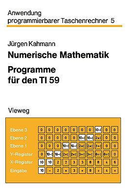 Kartonierter Einband Numerische Mathematik von Jürgen Kahmann