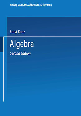 Kartonierter Einband Algebra von Ernst Kunz