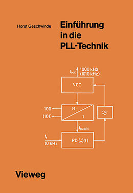 Kartonierter Einband Einführung in die PLL-Technik von Horst Geschwinde