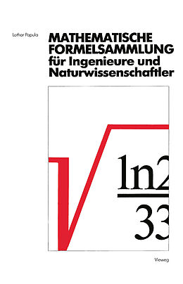 Kartonierter Einband Mathematische Formelsammlung von Lothar Papula