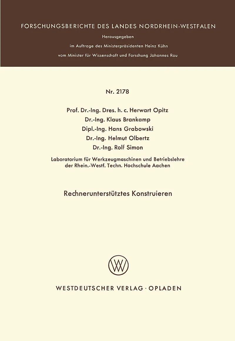 Rechnerunterstütztes Konstruieren